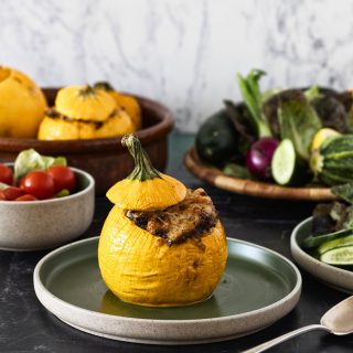 The last of our organically grown Luneor courgettes have gone into a new recipe: umami mushroom-stuffed yellow courgettes.
Stuffed courgettes can be rather disappointing when all the flavour sits in the filling and the courgette is treated as little more than a container. Here, the mushrooms bring plenty of deep, savoury flavour, but the courgette is still the star.
I’ll save the rest of the stuffing for the full recipe. For now, it was a good use for the final Luneor courgettes from our allotment.
#CourgetteRecipes #AllotmentCooking #SeasonalCooking